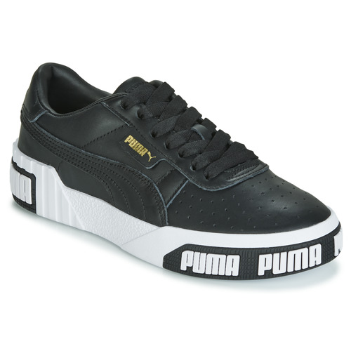 Puma CALI BOLD Black - Free delivery Spartoo NET - Shoes Low top trainers Women USD/$79.20