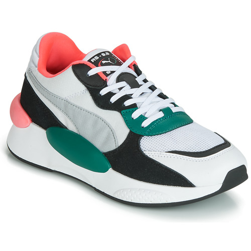 Puma RS-9.8 White / Green - Free delivery | Spartoo NET ! - Shoes Low top  trainers Women USD/$84.40
