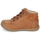 Shoes Boy Mid boots Citrouille et Compagnie RATON.C Vtc / Brown / Dtx / Raiza