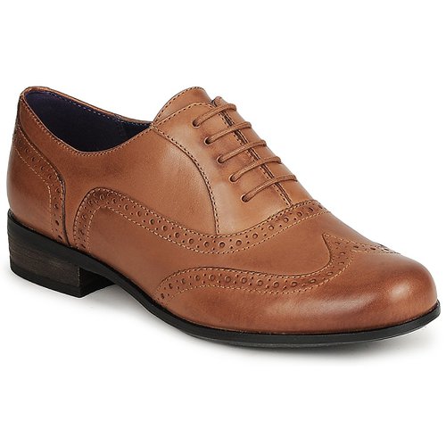 clarks brown brogues womens