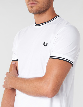 Fred Perry TWIN TIPPED T-SHIRT White