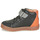 Shoes Boy High top trainers Babybotte KEN Black / Orange