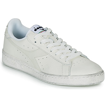 Diadora Game L Low 172526-C1880 Mens White Leather Casual Low Top Sneakers Shoes