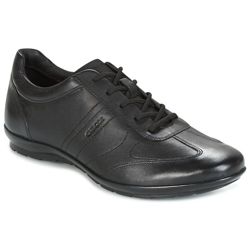Geox UOMO SYMBOL Black - Free delivery | Spartoo NET - Shoes Derby shoes Men USD/$117.50