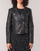 Clothing Women Leather jackets / Imitation le Ikks BM48145-02 Black