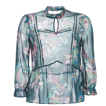 material Women Blouses One Step CARTER Green