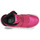 Shoes Girl High top trainers Geox J XLED GIRL Pink / Fuschia / Black / Led