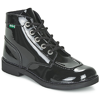Shoes Women Mid boots Kickers KICK COL Black / Patent