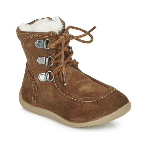 Shoes Children Boots Kickers BAMARA Camel