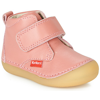 Shoes Girl Mid boots Kickers SABIO Pink