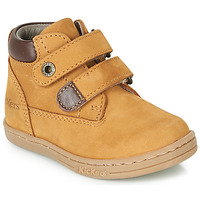 Shoes Boy Mid boots Kickers TACKEASY Camel / Brown