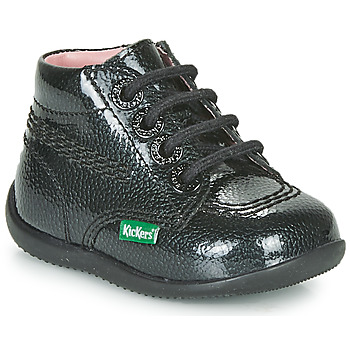 Shoes Girl Mid boots Kickers BILLISTA ZIP Black
