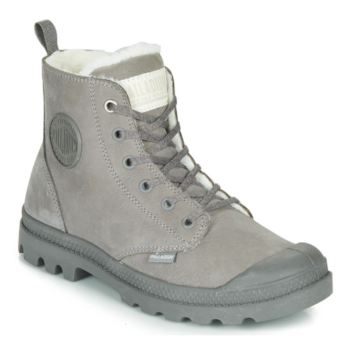 palladium grey boots