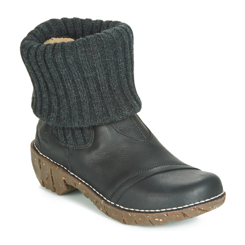 Generelt sagt kapillærer Compulsion El Naturalista YGGDRASIL Black - Free delivery | Spartoo NET ! - Shoes Mid  boots Women USD/$149.60