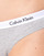 Underwear Women Knickers/panties Calvin Klein Jeans CAROUSEL BIKINI X 3 Black / White / Grey / Mottled