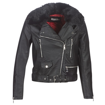 Clothing Women Leather jackets / Imitation le Molly Bracken HA006A21 Black