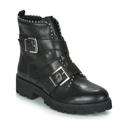 Madden HOOFY Black - Free delivery | Spartoo - Shoes Mid boots Women USD/$140.00