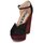 Shoes Women Court shoes Rochas SUEKID Black / Bordeaux