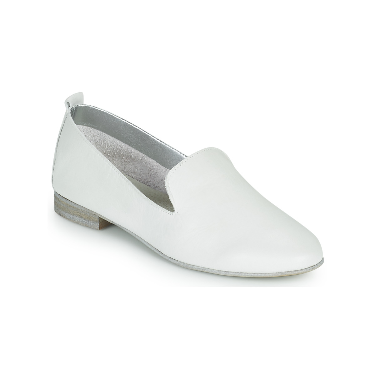 Shoes Women Loafers André ROMANS White