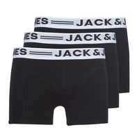 Underwear Men Boxer shorts Jack & Jones SENSE X 3 Black