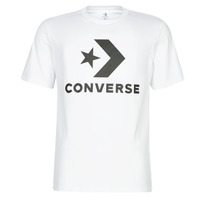 Clothing Men short-sleeved t-shirts Converse STAR CHEVRON White