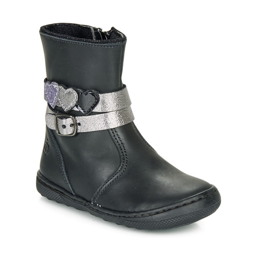 Shoes Girl Mid boots Citrouille et Compagnie LOMINE Black