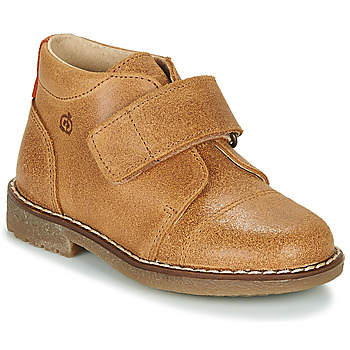 Shoes Boy Mid boots Citrouille et Compagnie LAPUPI Camel
