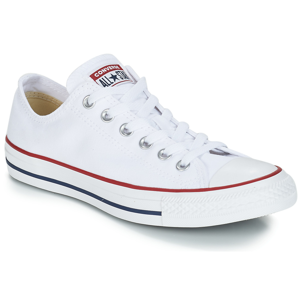Converse CHUCK TAYLOR ALL STAR CORE OX White / Optical - Free delivery |  Spartoo NET ! - Shoes Low top trainers USD/$76.00