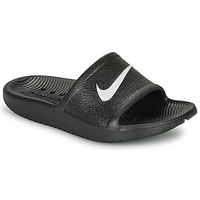 Shoes Children Sliders Nike KAWA SHOWER (GS/PS) Black / White