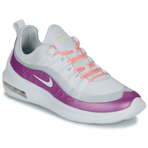 Nike AIR MAX AXIS W White / Violet - Free delivery | Spartoo NET ! - Shoes  Low top trainers Women USD/$102.80
