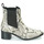 Shoes Women Ankle boots Gioseppo MIKKELI Black / White