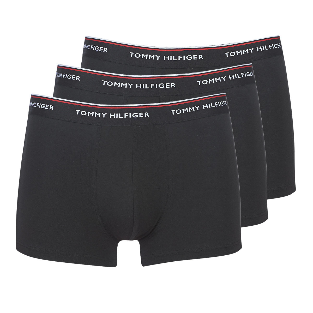 Tommy Hilfiger PREMIUM ESSENTIALS-1U87903842 Black - Free | Spartoo NET ! - Underwear Boxer shorts Men USD/$48.50