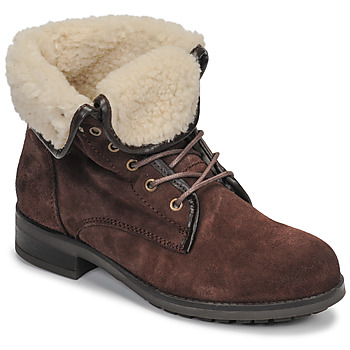 Shoes Women Mid boots Casual Attitude LEILA Brown