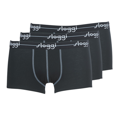 Higgins Relativo pistola Sloggi MEN START X 3 Black - Free delivery | Spartoo NET ! - Underwear  Boxer shorts Men USD/$32.00