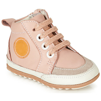 Shoes Girl High top trainers Robeez MIGO Pink