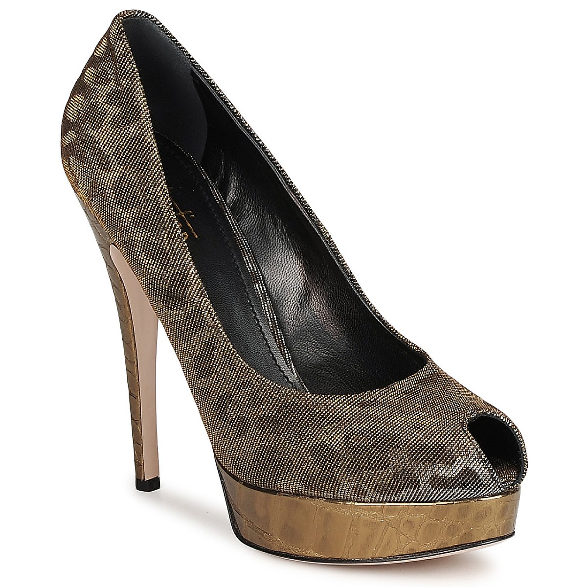 Shoes Women Court shoes Sebastian TESS Grey / Gold