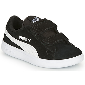 Shoes Boy Low top trainers Puma SMASH Black