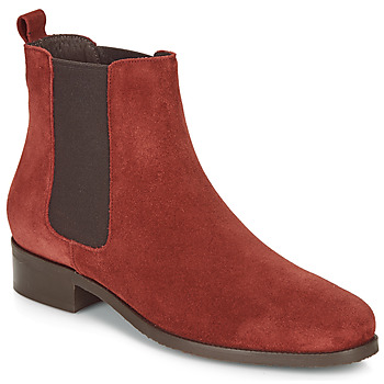 Shoes Women Mid boots André CHATELAIN Red