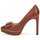 Shoes Women Court shoes Moschino MA1009 Tobacco