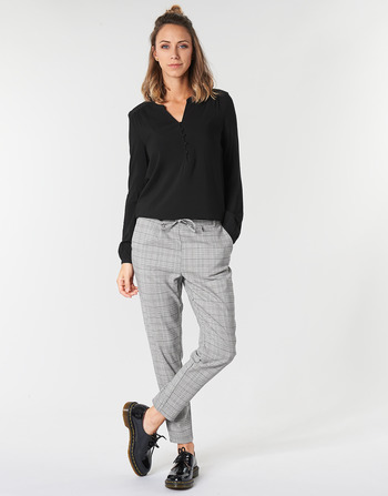 material Women chinos Only ONLPOPTRASH Black / White