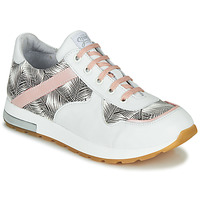 Shoes Girl Low top trainers GBB LELIA White / Black / Pink