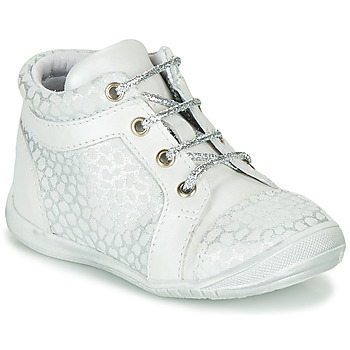 Shoes Girl High top trainers GBB OMANE Grey / White