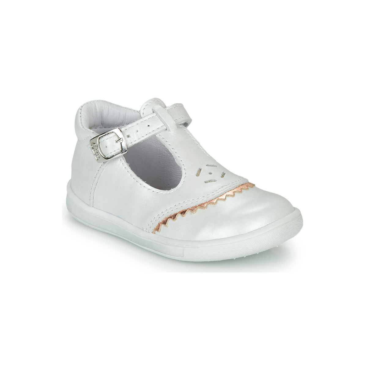 Shoes Girl Ballerinas GBB AGENOR White