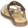 Shoes Girl Sandals GBB NAZETTE Beige / Bronze
