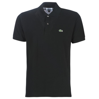 material Men short-sleeved polo shirts Lacoste POLO L12 12 REGULAR Black