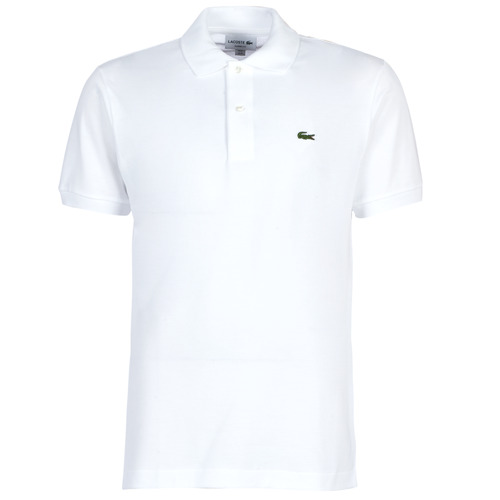 Lacoste POLO L12 12 REGULAR White - Free delivery | Spartoo NET ! - Clothing short-sleeved polo shirts USD/$96.80