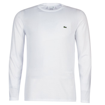 material Men Long sleeved shirts Lacoste TH6712 White