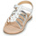 Shoes Girl Sandals Citrouille et Compagnie MAYANA White / Silver