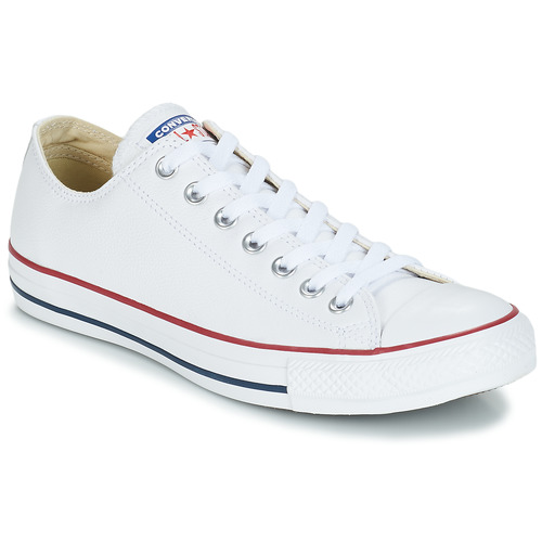 Converse Chuck Taylor All Star CORE LEATHER OX White - Free delivery | Spartoo NET ! - Shoes Low trainers USD/$85.50