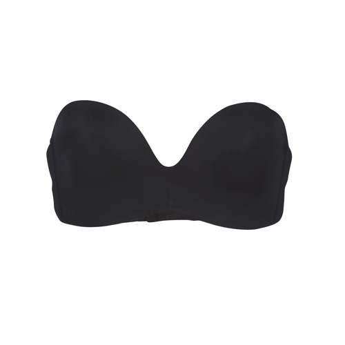 WONDERBRA ULTIMATE STRAPLESS Black - Free delivery  Spartoo NET ! -  Underwear Bandeau bras / Convertible bra Women USD/$46.40
